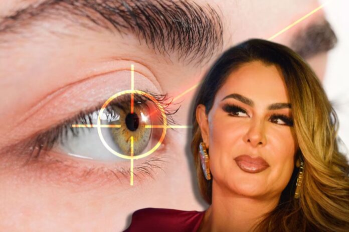Ninel Conde cambia color de sus ojos y desata alerta médica