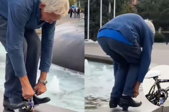 El pequeño gigante: Sergey Dashevsky y la bicicleta funcional más pequeña del mundo