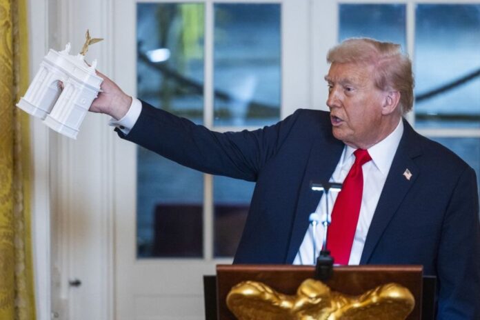 Arc de Trump: El monumento neoclásico que quiere construir para celebrar el 250 aniversario de la independencia de Estados Unidos