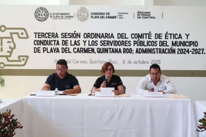Estefanía Mercado fortalece la ética pública en Playa del Carmen con el Comité de Ética y Conducta