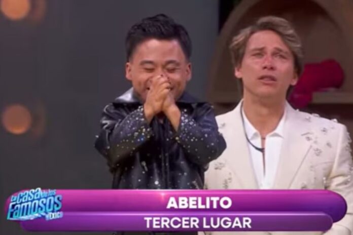 Aldo de Nigris rompe en llanto al agradecer a Abelito tras su recorrido en La Casa de los Famosos México