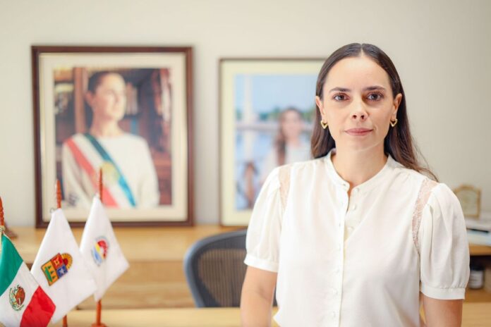 Ana Paty Peralta desmiente alta en tarifas de transporte público en Cancún