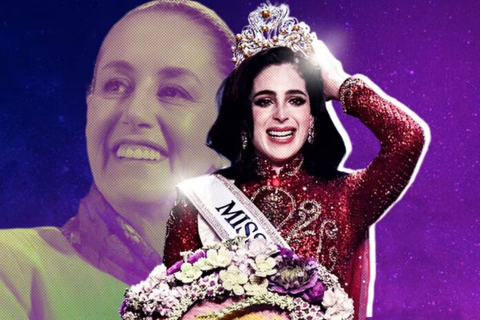 Claudia Sheinbaum felicita a Fátima Bosch por victoria en el Miss Universo 2025