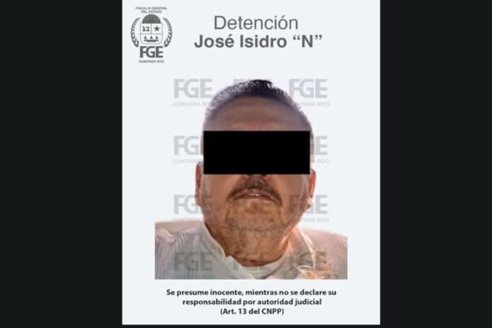 Detienen en Cancún a José Isidro 