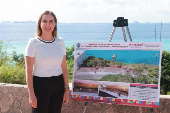 Nuevo Mirador Mar Turquesa será un nuevo espacio público emblemático en Isla Mujeres