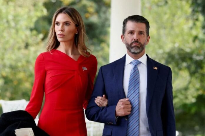 Hijo mayor de Donald Trump anuncia compromiso con la modelo e influencer Bettina Anderson