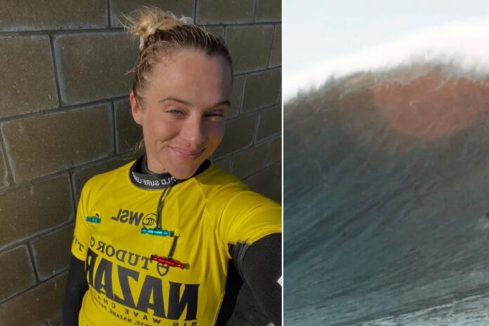 Surfista impacta al domar ola 