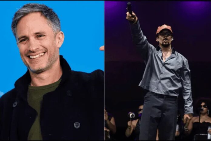 Gael García Bernal asiste a concierto de Bad Bunny en CDMX