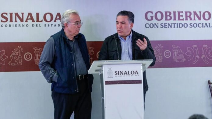 Rubén Rocha Moya y Enrique Inzunza