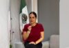 “El bono será pagado en tiempo y forma”: Estefanía Mercado acusa campaña de desinformación Estefanía Mercado durante declaración sobre bono para policías de Playa del Carmen.