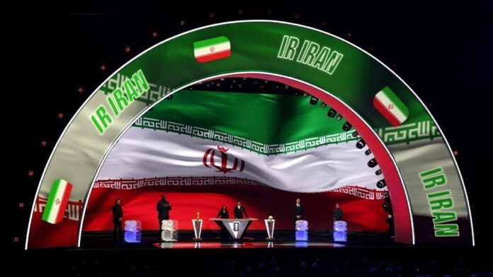 evento oficial de la selección nacional de fútbol de Irán