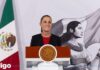 Sheinbaum enviará iniciativa al Congreso para alertar a partidos sobre candidatos con nexos criminales Presidenta Claudia Sheinbaum durante el anuncio de la iniciativa para alertar a partidos sobre candidatos con posibles nexos criminales.