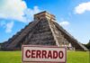 Conflicto por el Tren Maya mantiene cerrado Chichén Itzá y enfrenta al INAH con comunidades mayas Acceso cerrado a Chichén Itzá durante protestas mayas contra el CATVI del Tren Maya en Yucatán.