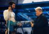 México se rinde ante Alonso: Sebastián Yatra emociona con canción junto a joven con síndrome de Down Sebastián Yatra canta junto a Alonso durante una emotiva presentación de la canción Lo Que Me Pasa Con Vos.