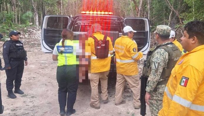 Operativo de búsqueda en Nuevo Noh Bec tras la desaparición de una mujer adulta mayor en Playa del Carmen.