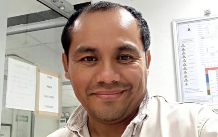 Víctor Hugo López Matus, trabajador de Pemex fallecido tras el incendio en la Refinería Antonio Dovalí Jaime de Salina Cruz, Oaxaca
