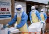 México emite aviso preventivo de viaje ante brote de ébola en República Democrática del Congo y Uganda Personal médico con equipo de protección completo atiende casos de ébola Bundibugyo en un centro de tratamiento de la Organización Mundial de la Salud (OMS) en África.