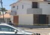 Ráfagas contra casa de Rocha Moya sacuden Culiacán en plena crisis de violencia Fachada de vivienda baleada en colonia Las Quintas Culiacán, propiedad de Rubén Rocha Moya