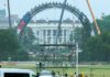 Trump llevará la UFC a la Casa Blanca por su cumpleaños 80 Construcción de estadio temporal para función de UFC en el Jardín Sur de la Casa Blanca.