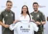 Ana Paty Peralta da inicio al primer Clinic de la Fundación Real Madrid en Cancún Ana Paty Peralta durante inauguración del primer Clinic de la Fundación Real Madrid en Cancún.