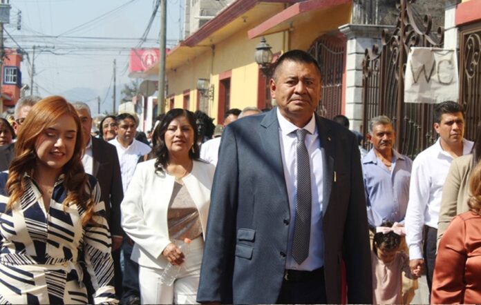 Agustín Toledano Amaro, presidente municipal de Atlatlahuacán, Morelos, quien fue detenido este 20 de mayo de 2026 por presunta extorsión.