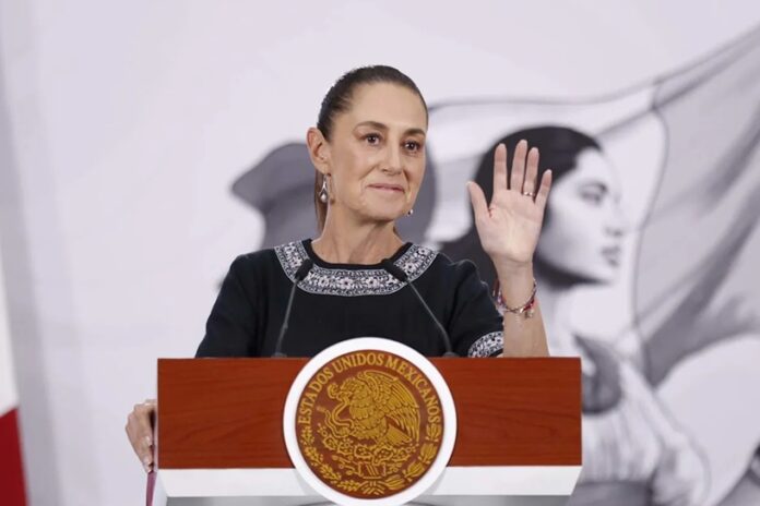 Presidenta Sheinbaum en conferencia ante advertencias de Trump