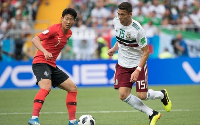 México vs Corea del Sur en el Estadio Akron.