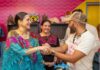 Estefanía Mercado inaugura “Hecho en Playa” en estación del Tren Maya Estefanía Mercado inaugura la tienda “Hecho en Playa” junto a artesanos y emprendedores en la estación del Tren Maya de Playa del Carmen.