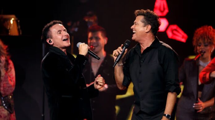 Carlos Vives y Silvestre Dangond en concierto