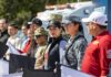 Estefanía Mercado pone en marcha operativo especial por el Mundial 2026 en Playa del Carmen Patrullas, unidades militares, ambulancias, vehículos de Bomberos y el helicóptero Albatros participan en el arranque del Operativo Mundialista 2026 encabezado por Estefanía Mercado en Playa del Carmen.