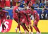 Cristiano lidera goleada de Portugal y acerca a su selección a octavos Cristiano Ronaldo celebra junto a sus compañeros durante la goleada de Portugal sobre Uzbekistán en la Copa del Mundo 2026.