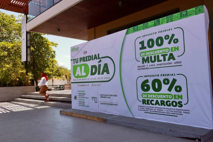 Blanca Merari Tziu Muñoz promueve la campaña “Tú Predial al Día” para regularizar adeudos del Impuesto Predial en 2026.