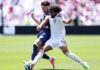 Bosnia cumple y elimina a Catar con victoria contundente Futbolista de Bosnia y Herzegovina disputa el balón con un jugador de Catar durante el partido correspondiente a la última jornada del Grupo B del Mundial 2026.