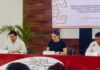 Estefanía Mercado solicita anticipo de 50 mdp por impacto del sargazo en Playa del Carmen Integrantes del Cabildo de Playa del Carmen durante la sesión en la que aprobaron solicitar un anticipo de 50 millones de pesos del Ramo 28.
