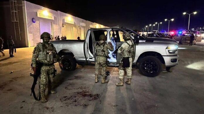 Presencia militar tras enfrentamiento armado en Los Cabos.