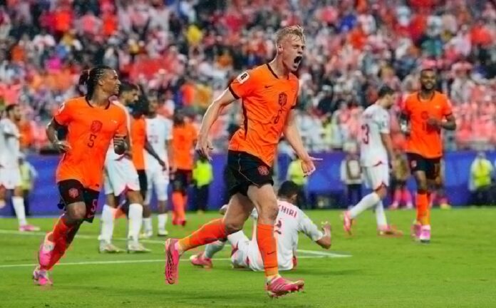 Países Bajos derrotó 3-1 a Túnez en Kansas City para finalizar como líder del Grupo F y avanzar a los dieciseisavos de final del Mundial 2026.
