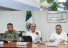Fiscal de Quintana Roo rechaza uso político de la Fiscalía y defiende investigación contra exfuncionario de Tulum Raciel López Salazar participa en una reunión oficial acompañado por mandos militares y funcionarios del Gobierno de Quintana Roo.