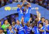 Cruz Azul conquista el Campeón de Campeones y va por Messi en la Campeones Cup Jugadores de Cruz Azul celebran con el trofeo tras vencer a Toluca y conquistar el Campeón de Campeones de la Liga MX.