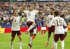España impone su estilo, elimina a Francia y vuelve a una final mundialista Jugadores de la selección de España celebran uno de los goles anotados ante Francia durante la semifinal del Mundial 2026.