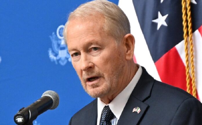 El embajador de Estados Unidos en México, Ronald Johnson.