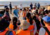 Diego Castañón encabeza jornada contra el sargazo en Tulum y retiran cerca de 50 toneladas Diego Castañón durante jornada de limpieza y recolección de sargazo en Playa del Pueblo, Tulum.