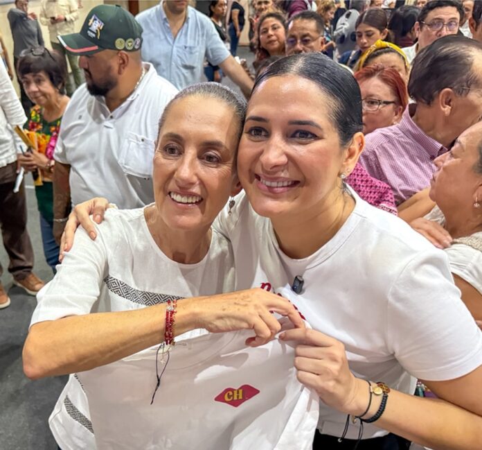 Estefanía Mercado sargazo