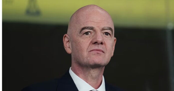 Gianni Infantino, presidente de la FIFA, durante un evento oficial.