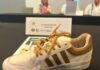 Emprendimientos de sargazo de Quintana Roo buscan llegar a Silicon Valley con innovación sustentable Prototipo de calzado deportivo elaborado con materiales derivados del sargazo, presentado durante la Startup World Cup en Quintana Roo.