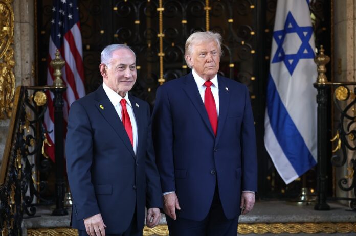 Benjamín Netanyahu y Donald Trump.