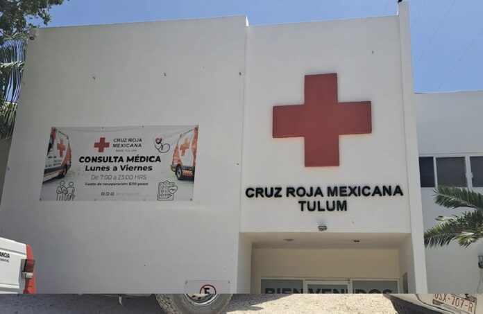 Cruz Roja Mexicana en Tulum