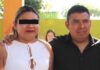 Detienen a esposa de alcalde asesinado y al jefe de la Policía de Temoac por presunta extorsión Marisol Romero Zamora aparece junto a Valentín Lavín Romero, alcalde asesinado.