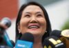 Keiko Fujimori asume oficialmente la presidencia electa de Perú tras proclamación electoral Keiko Fujimori ofrece declaraciones a medios de comunicación tras ser proclamada presidenta electa de Perú por el Jurado Nacional de Elecciones.