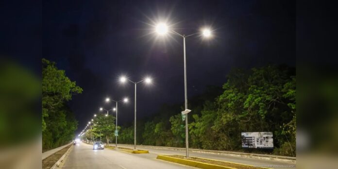 Alumbrado público Cristo Rey