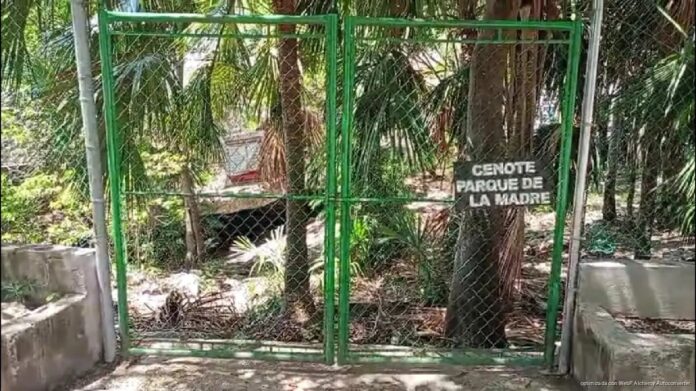 Cenote urbano Playa del Carmen